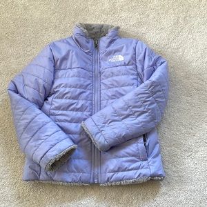 Girls North Face Mossbud Swirl jacket